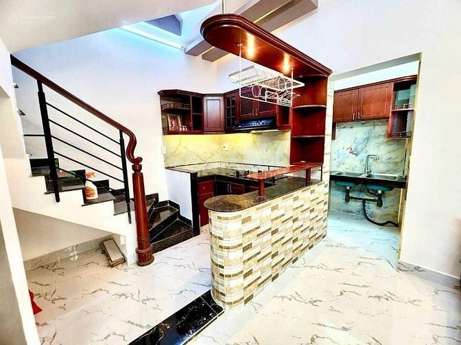 Bán nhà 4 tầng, 55m2 / 4,19 tỷ đường Nơ Trang Long, P13, Bình Thạnh