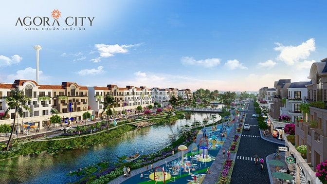 Đô Thị Agora City, Ngay TTHC Huyện Thủ Thừa, Giá 19tr/m2, sổ đỏ riêng