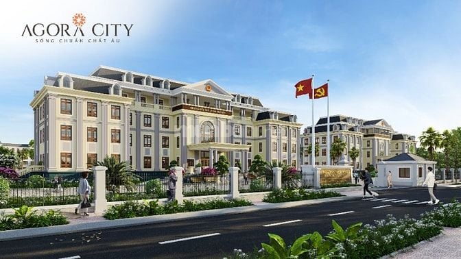 Đô Thị Agora City, Ngay TTHC Huyện Thủ Thừa, Giá 19tr/m2, sổ đỏ riêng