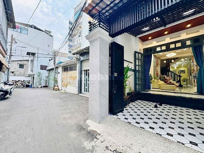 Bán nhà 62.8m2 Hồng Bàng, Q11 - Gần THCS Hậu Giang. Xây 4 tầng, 