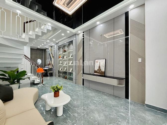 Nhà đẹp CAO CẤP hẻm xe hơi 1 trục Nguyễn Văn Lượng, P17, Q.Gò Vấp.