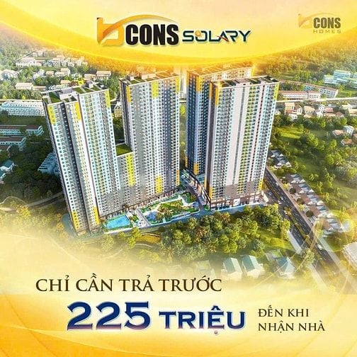 Chỉ từ 1,5 tỷ sở hữu ngay căn hộ 2 Phòng ngủ Bcons solary