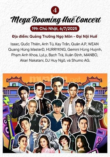 Mega Booming Huế 2025 Concert 