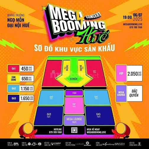 Mega Booming Huế 2025 Concert 