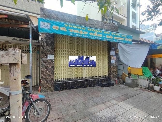 Cho thuê nhà mặt tiền Tân Hòa Đông, P.14, Q.6 giá 18tr.