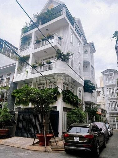 Nhà 6 tầng Góc 2 Mặt tiền Lê Văn Sỹ Phú Nhuận THANG MÁY HẺM XE HƠI 8M