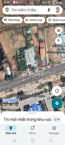 BÁN ĐẤT MẶT TIỀN LƯƠNG VĂN NHO –THỊ TRẤN CẦN THẠNH  - CẦN GIỜ, 30TR/M2