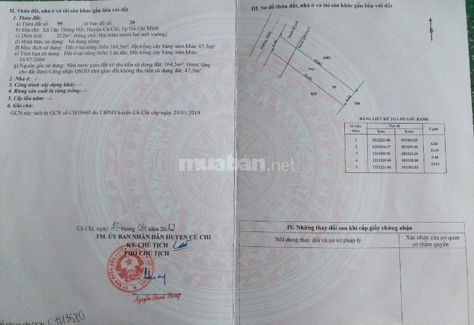  Bán lô đất MT đường số 30 - Tân Thông Hội - Củ Chi A11