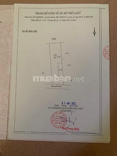 Bán gấp nhà ở Đức Hoà, Long An (13x40m) Đường xe tải, có nhà sẵn