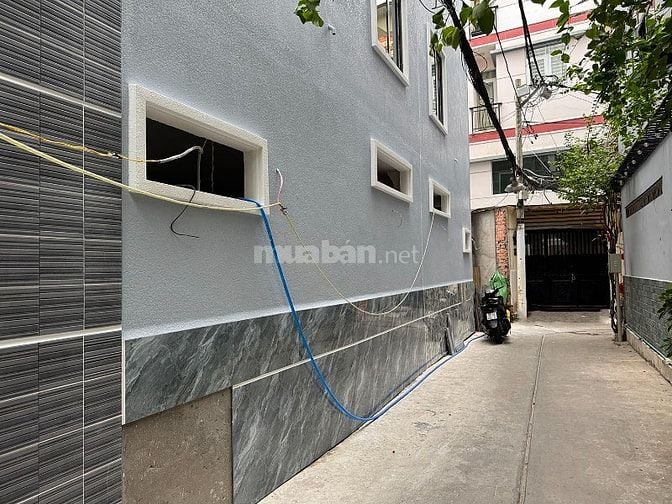 B.thự mini góc 2 mặt tiền, 3lầu, mới 100%, hẻm đẹp khu c.cấp Lê Văn Sỹ