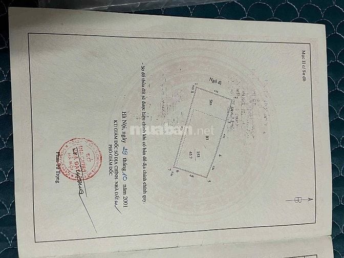 Chính Chủ Bán Nhà 5 Tầng Thang Máy Ngõ 109 Đê Trần Khát Trân 10.8 Tỷ 