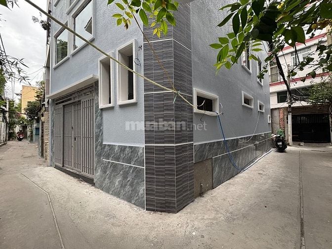 B.thự mini góc 2 mặt tiền, 3lầu, mới 100%, hẻm đẹp khu c.cấp Lê Văn Sỹ
