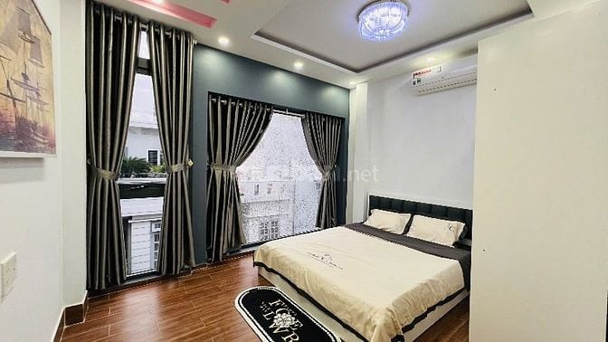 Bán Nhà Gò Vấp Phường 8 4tầng sân thượng Quang Trung. - Dt 4 x 8.1M 