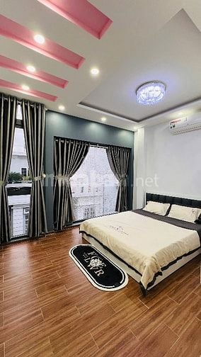 Bán Nhà Gò Vấp Phường 8 4tầng sân thượng Quang Trung. - Dt 4 x 8.1M 