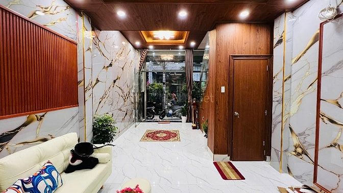Bán Nhà Gò Vấp Phường 8 4tầng sân thượng Quang Trung. - Dt 4 x 8.1M 