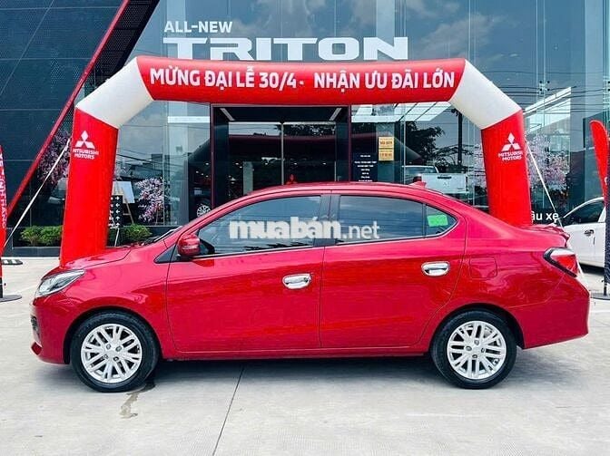 Mitsubishi Attrage CVT 2020 Đỏ - Odo 116.600km