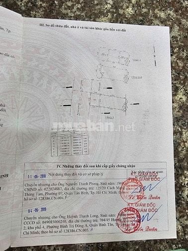 Bán nhà hẻm 6m (XH) Mã Lò, P.B.T.Đông A, Q.B.Tân giá 5.45 tỷ