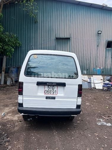 Bán tải SUZUKI CARRY van  580 kg màu trắng đời 2016  chạy giờ cầm 