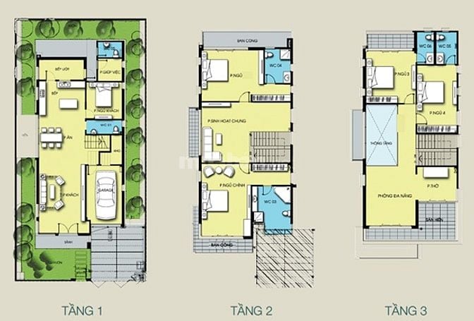 Bán biệt thự liền kề dự án đại kim định công