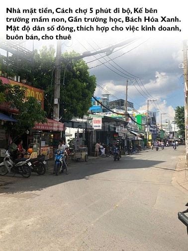 Bán nhà mặt tiền đường Liên Khu 5-6, Bình Hưng Hòa, Bình Tân, 10x50