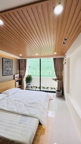 Nhà bán Gò Vấp Phường 10 Quang Trung. - DT: 3m x 6.5m. Sổ riêng DTCN 1