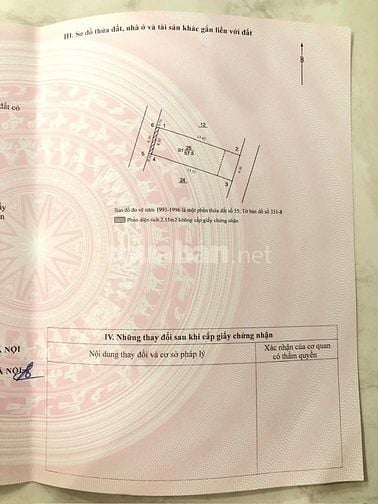 Chính chủ muốn bán mảnh đất thổ cư đẹp, sổ đỏ chính chủ