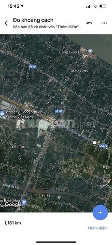 Cần bán 3074m2 đất mặt tiền QL57B Giao Long, Châu Thành, Bến Tre
