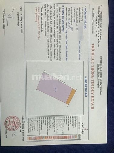 Cần bán 3074m2 đất mặt tiền QL57B Giao Long, Châu Thành, Bến Tre