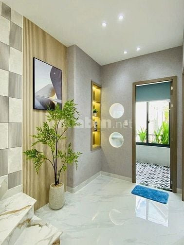 NHÀ PHỐ MỚI XÂY - HẺM Ô TÔ 5M 1T3L NGAY TRUNG TÂM SƯ VẠN HẠNH P12 Q10