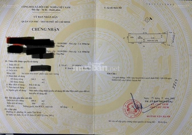 Cho thuê nhà mặt tiền Lê Trọng Tấn, đối điện Trường ĐH Công Thương