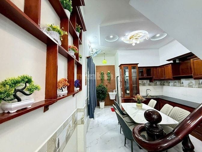 bán nhà phường Hiệp Thành quận 12 4x15 4 tấm hẻm xe hơi 6.45 tỷ 