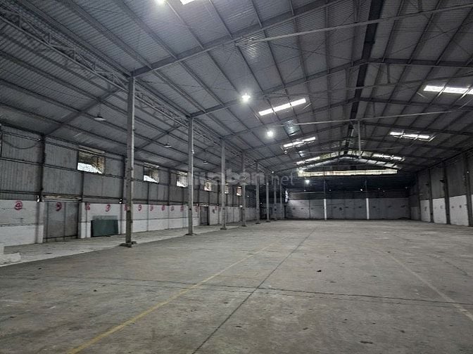 Cho thuê kho xưởng 2.000m2 cao ráo đẹp – Trần Văn Giàu, Bình Tân