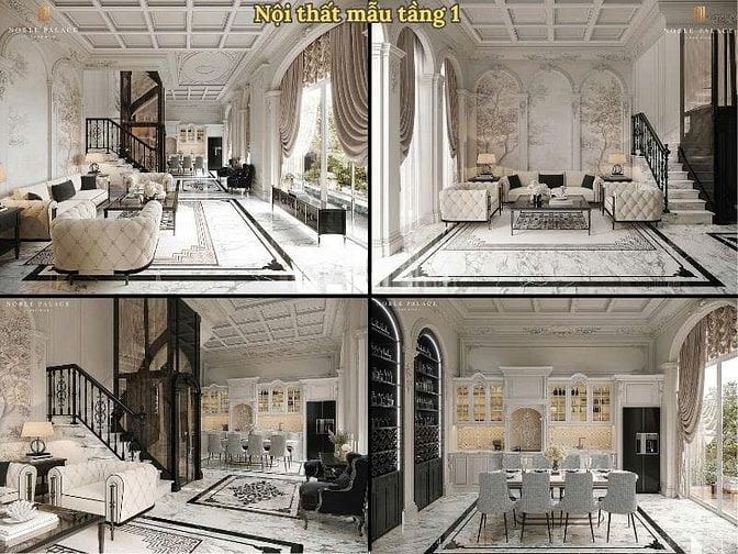 Bán Biệt Thự Noble Palace Long Biên – Trực Tiếp PKD CĐT – CK cực cao