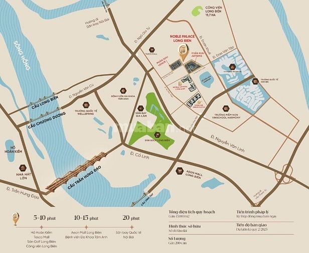 Bán Biệt Thự Noble Palace Long Biên – Trực Tiếp PKD CĐT – CK cực cao