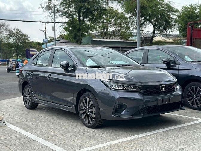 Honda City 2025 RS, 50% Thuế ( 28tr) kèm Bh 1 năm