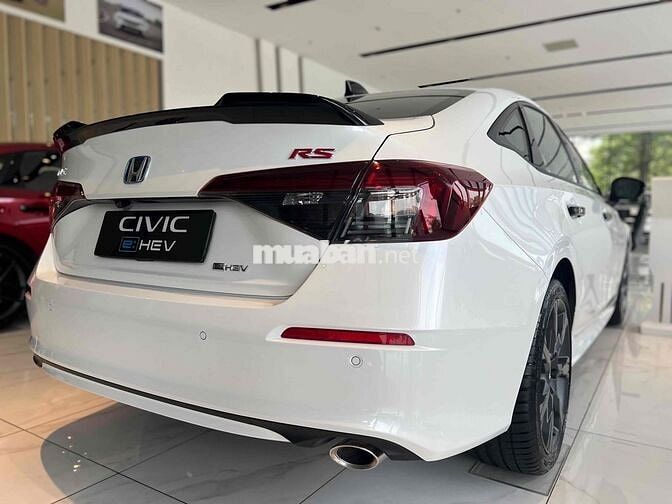 Honda Civic 2024 e:HEV RS, Xã hàng 60 Triệu, pkien