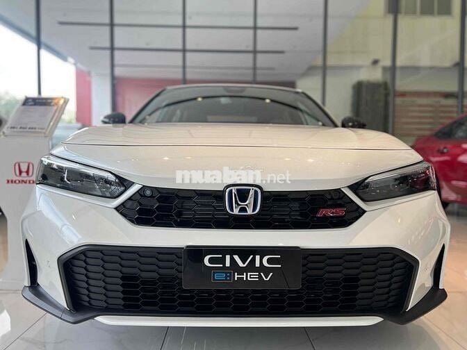 Honda Civic 2024 e:HEV RS, Xã hàng 60 Triệu, pkien