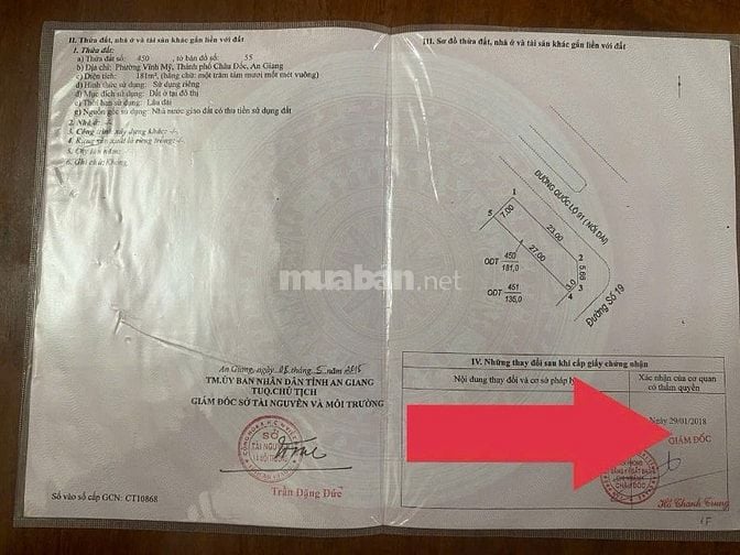 BÁN NHANH LÔ GÓC 2 MẶT TIỀN MẬU THÂN, SHR, LỘ GIỚI 44M