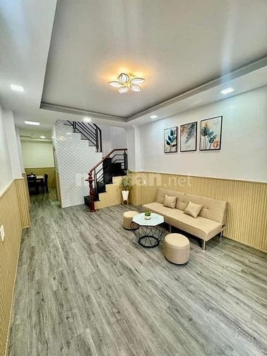 Bán nhà 3.44x10.1m vị trí đẹp 125//tám danh P4 Q8