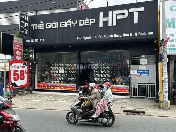 Cho thuê nhà 8X25 mặt tiền Nguyễn Thị Tú, P Bình Hưng Hòa B, Bình Tân