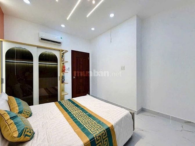 NHÀ MỚI XÂY XE HƠI ĐẬU ĐƯỢC TRONG NHÀ 1T1L 94,7m2 Đ. LÊ VĂN SỸ, P13 Q3