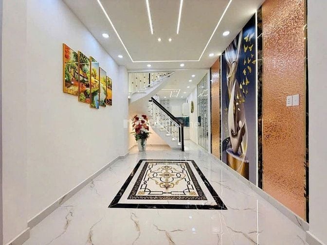 NHÀ MỚI XÂY XE HƠI ĐẬU ĐƯỢC TRONG NHÀ 1T1L 94,7m2 Đ. LÊ VĂN SỸ, P13 Q3