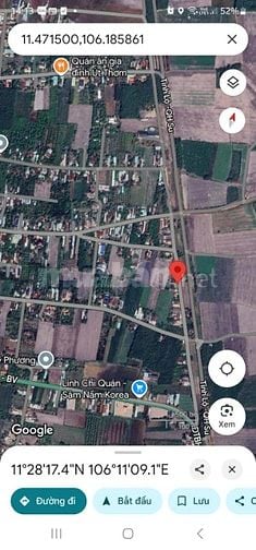 Bán lô đất 240m2 thổ cư 60m2, đường nhựa 20m Tân Châu - Tây Ninh 650tr