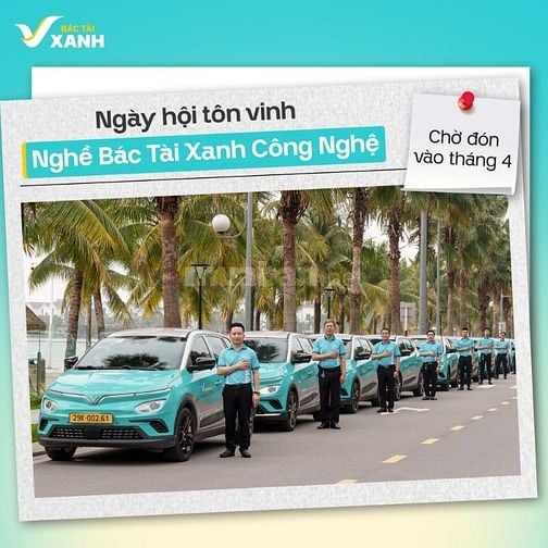 Tuyển 25 Tài xế Taxi - Thu nhập đến 30 triệu - Q9
