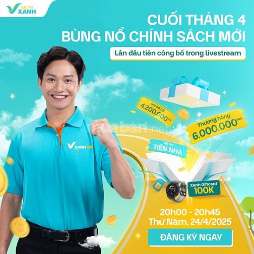 Tuyển 25 Tài xế Taxi - Thu nhập đến 30 triệu - Q9