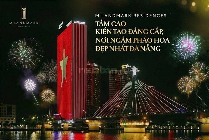 M Landmark Căn hộ 2PN đắc địa TTTP mặt tiền sông Hàn, sở hữ lâu dài
