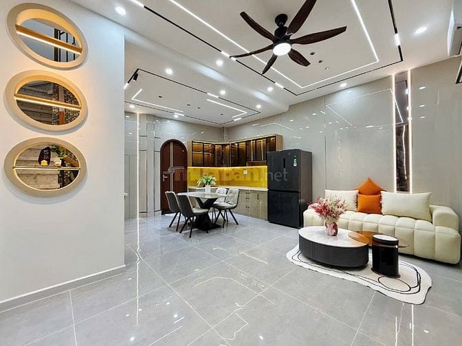 Nhà tuyệt đẹp DT:5,7x10m CAO CẤP hẻm Lê Đức Thọ, P15, Q.Gò Vấp.