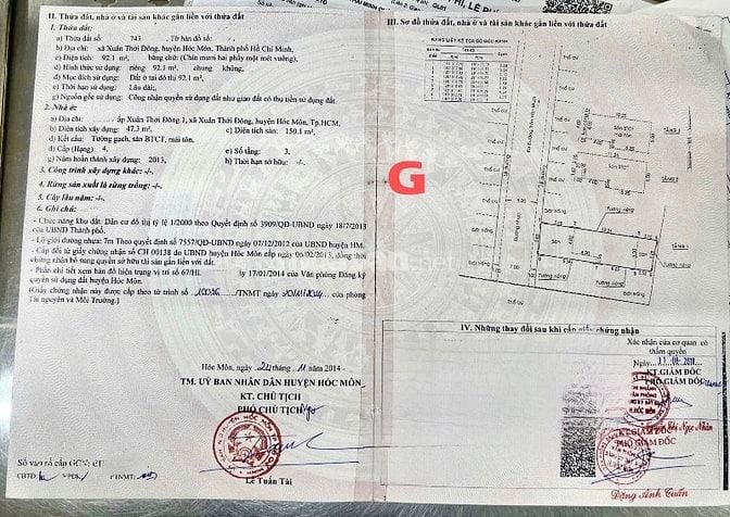Bán Nhà 3 tầng lầu 4 Pn Sổ Hồng Riêng đường Trần Văn Mười