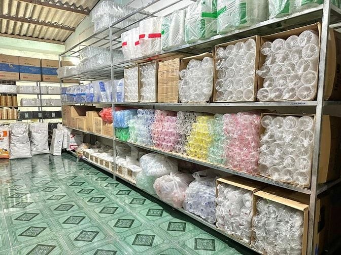Bao bì Đăng Quang mua bán túi xốp ly trà sưa cho Hai Tan