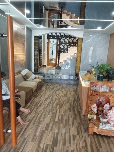 Bán nhà 4x20m, 4 tầng, 2 mặt tiền Đường số 8, P.11, Gò Vấp, 13 tỷ 500